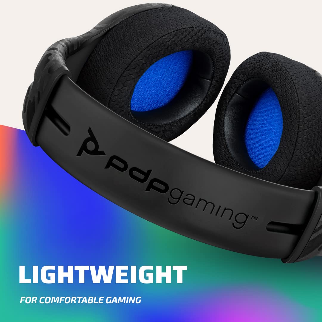 Casque sans fil PDP LVL50 PS4 camouflage noir Casque sans fil PDP LVL50 PS4 camouflage noir